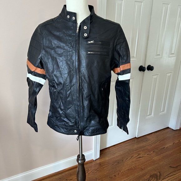 leather coat laverapelle